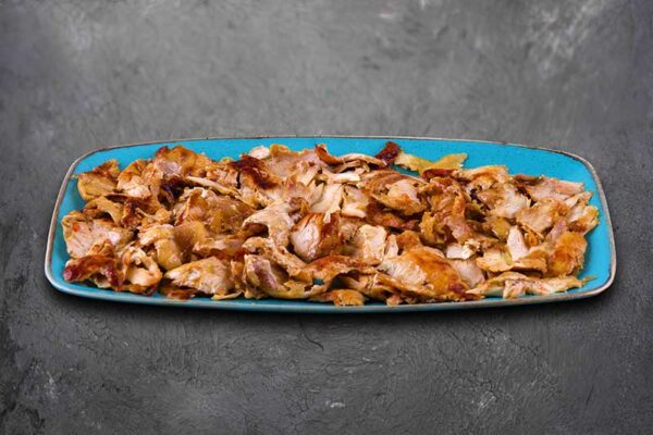 Chicken shawarma plate