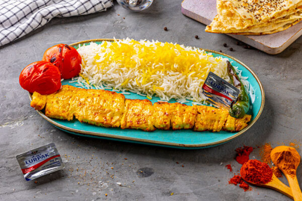 Chicken Fillet Kabab with Rice